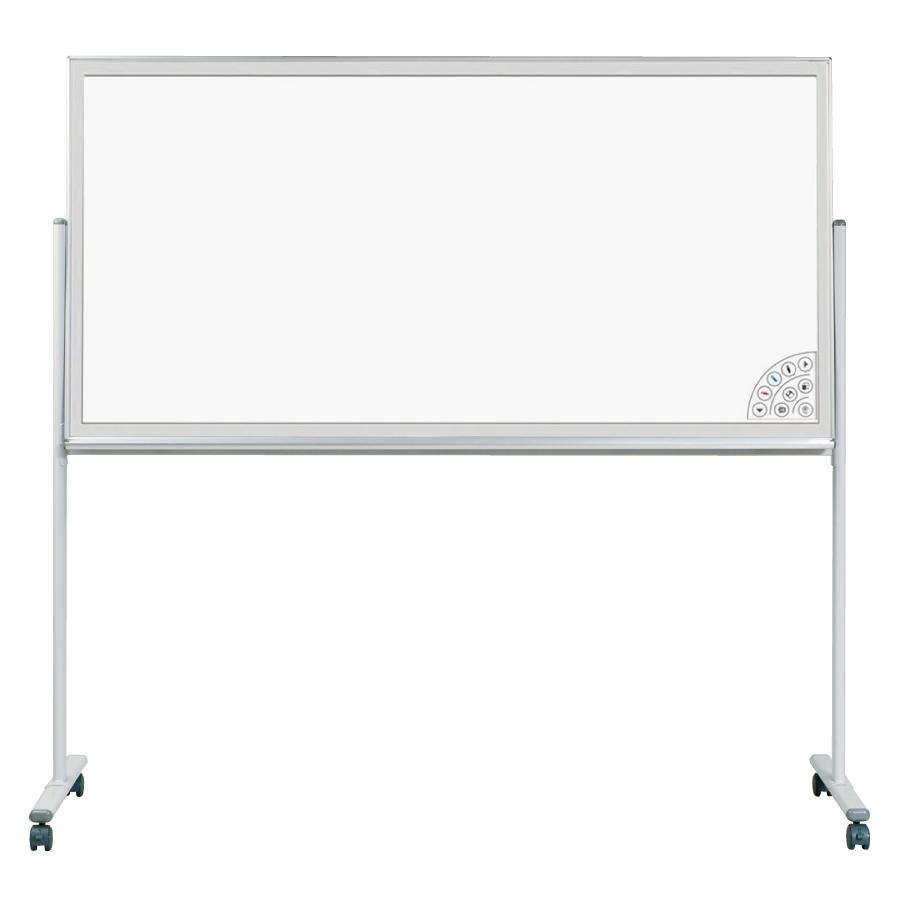 映写対応ホワイトボード脚付 - ホワイトボード・黒板・チョークのメーカー 株式会社 馬印